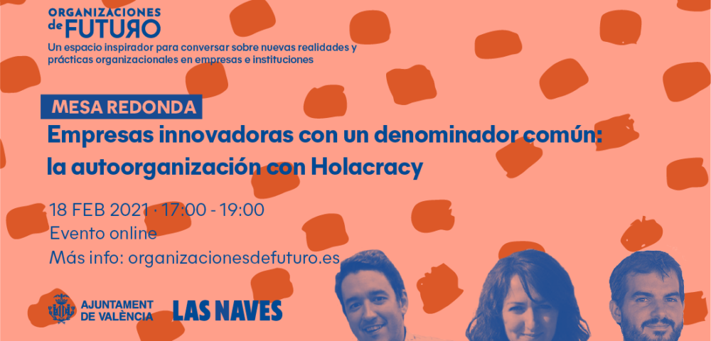 Cartel de la mesa redonda Empresas Innovadoras con un denominador común