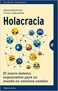 Portada del libro Holacracia de Brian Robertson