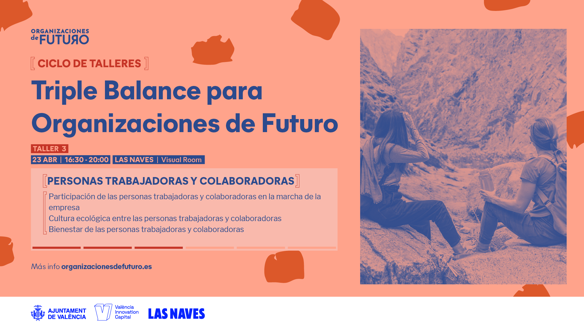 Invitación al ciclo de talleres Triple Balance para Organizaciones de Futuro sesión 3