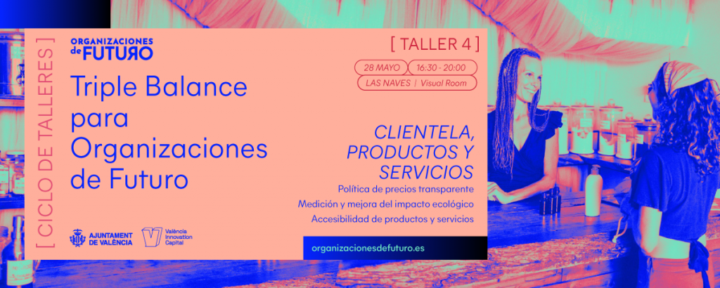 Cartel del Taller 4 de Triple Balance para Organizaciones de Futuro